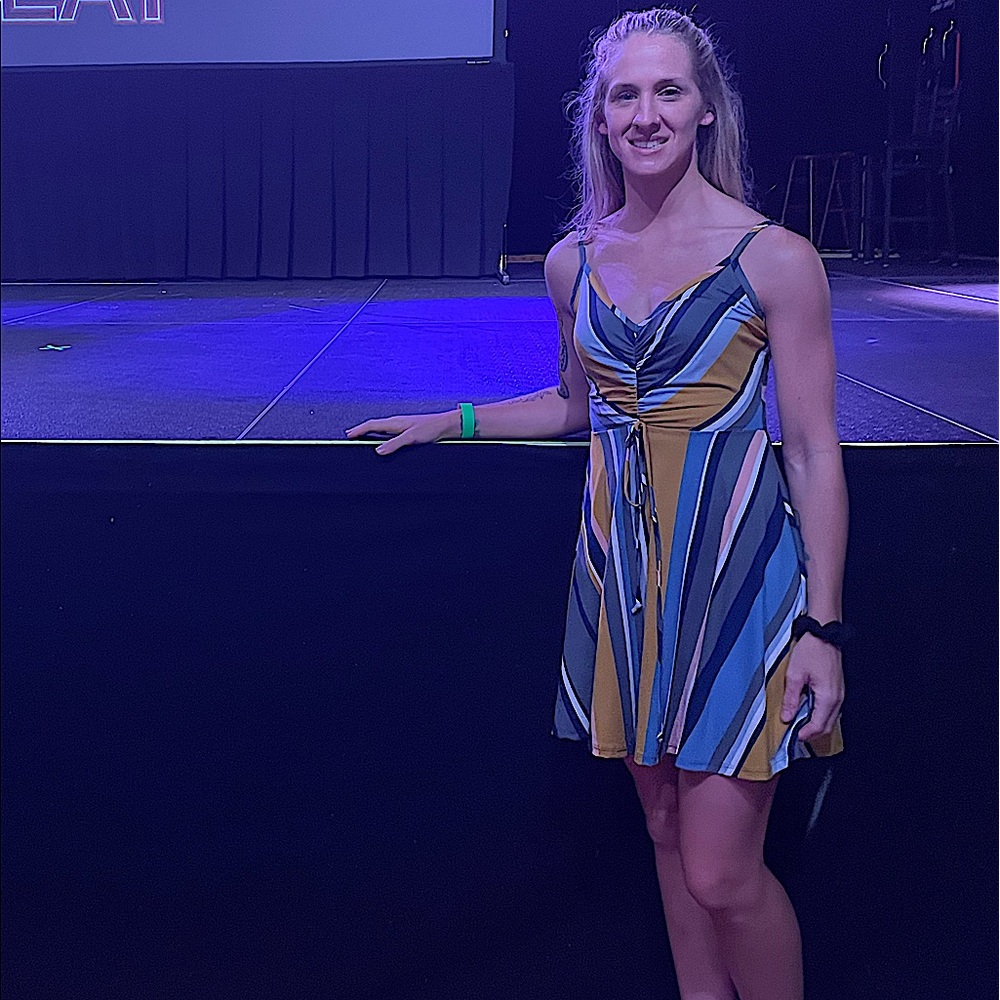 Worn once washed once super cute summer dress